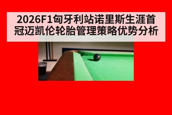 2026F1匈牙利站诺里斯生涯首冠迈凯伦轮胎管理策略优势分析